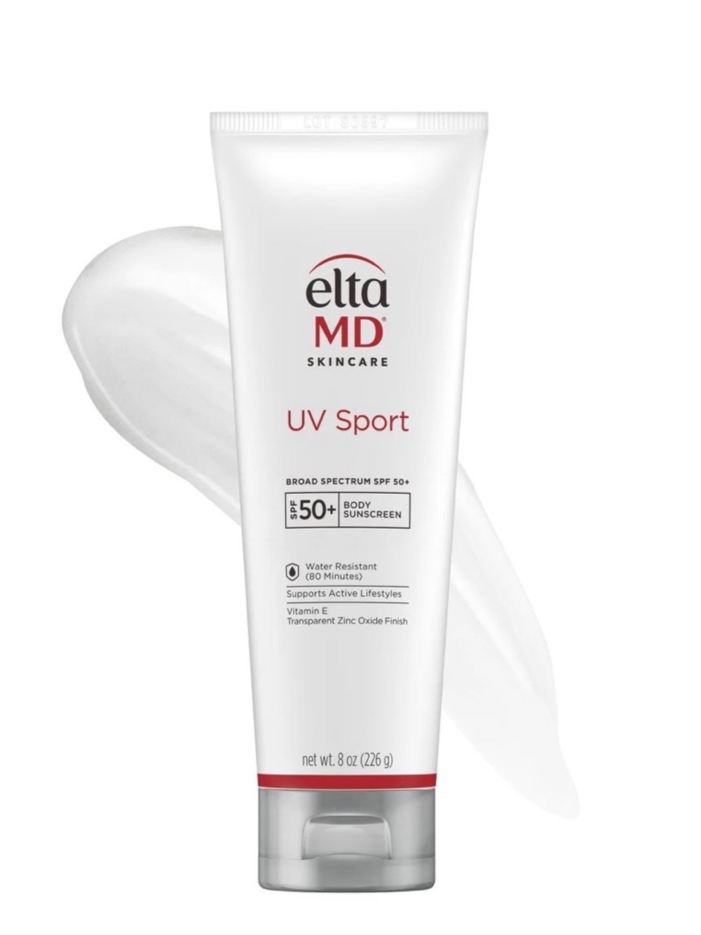 EltaMD UV Sport Broad Spectrum SPF 50+ Sunscreen LARGE bottle 8 oz